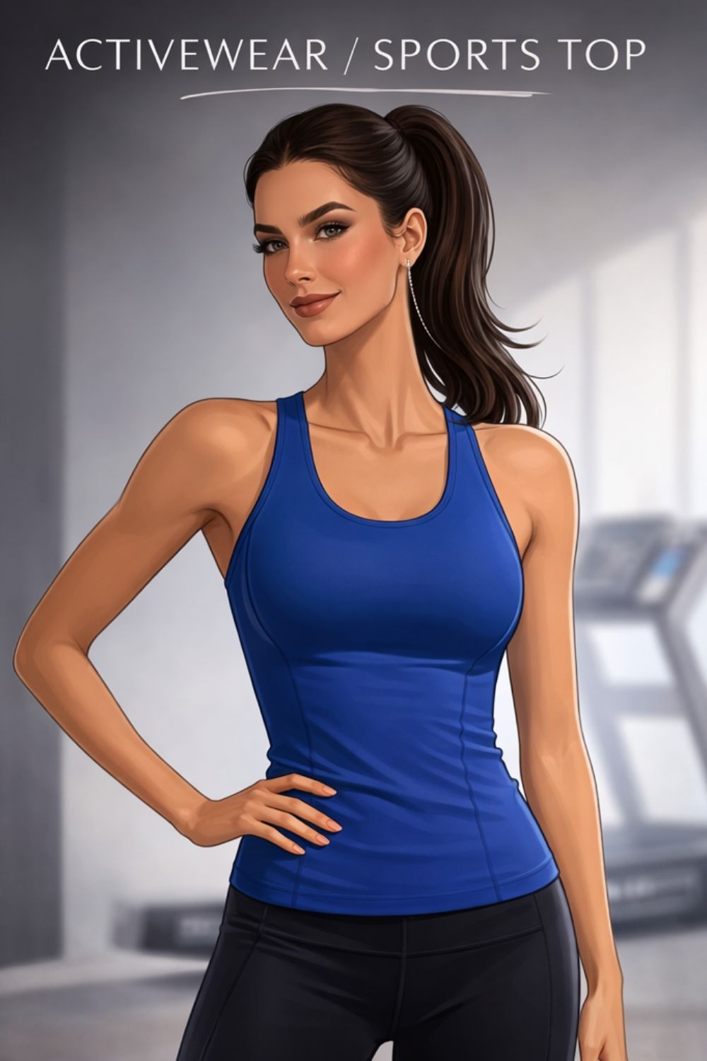 activewear or sports top example