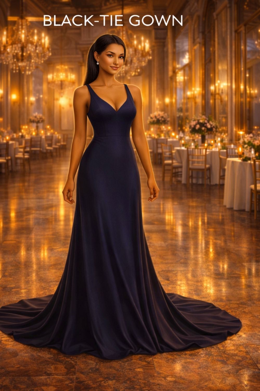 Black-Tie Gown Example