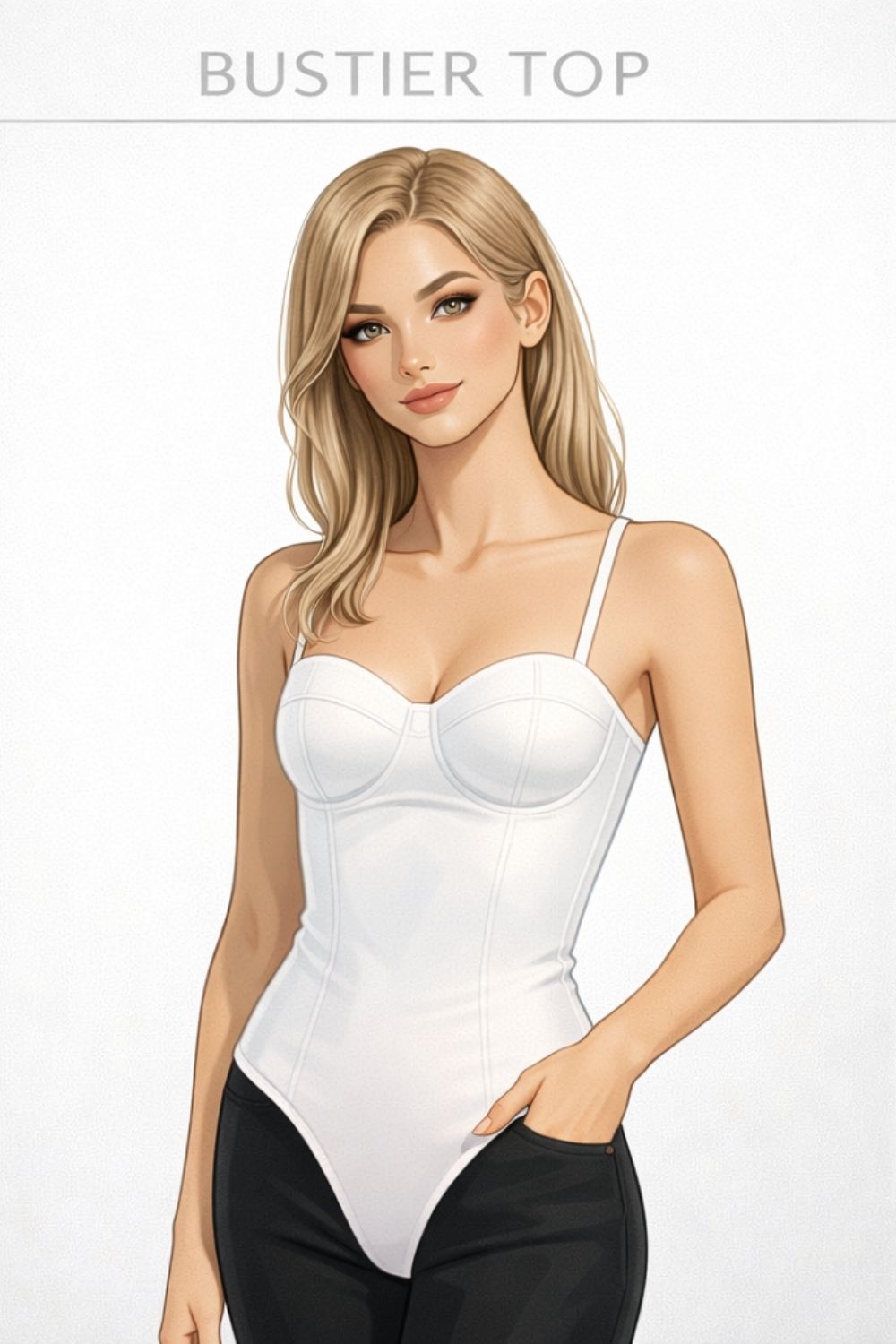 bustier top example