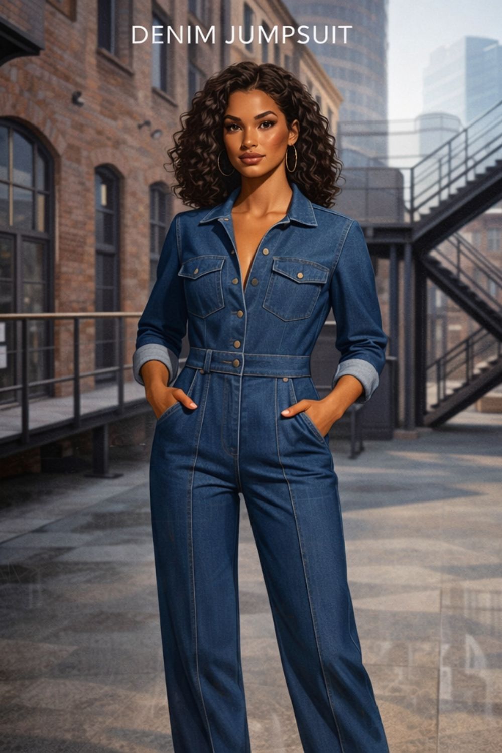 denim jumpsuit example