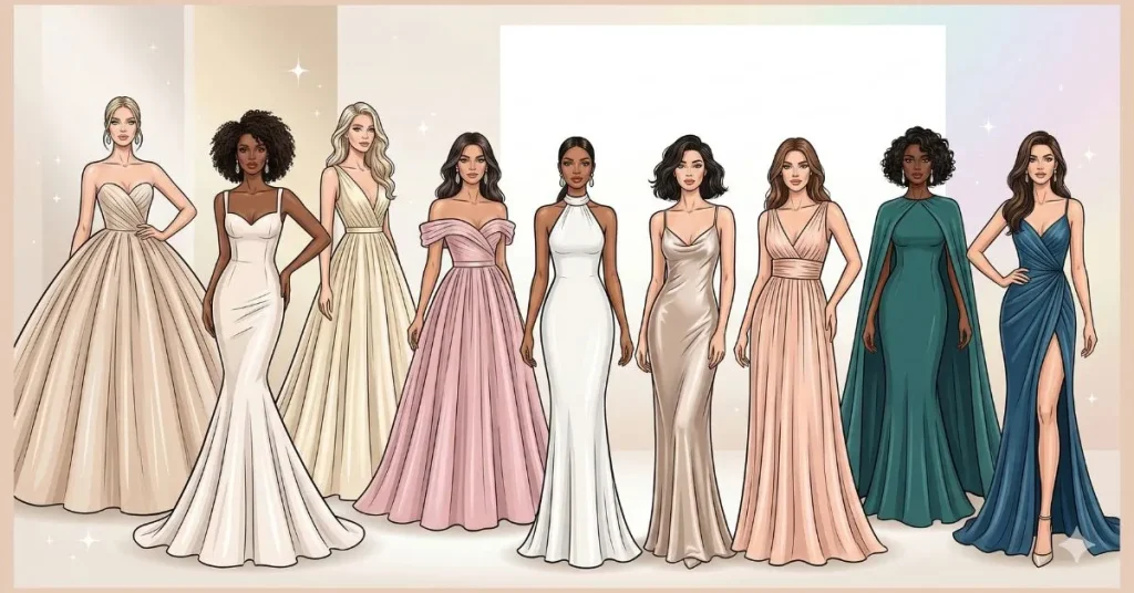 different types of gowns for womens complete guide