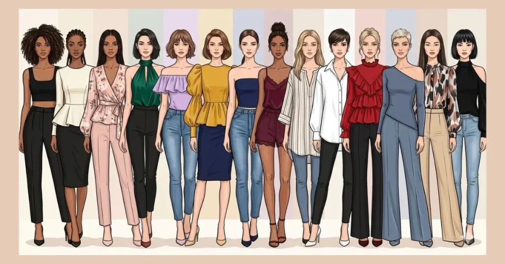 different types of tops for womens complete guide