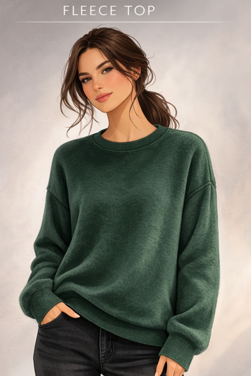 fleece top example