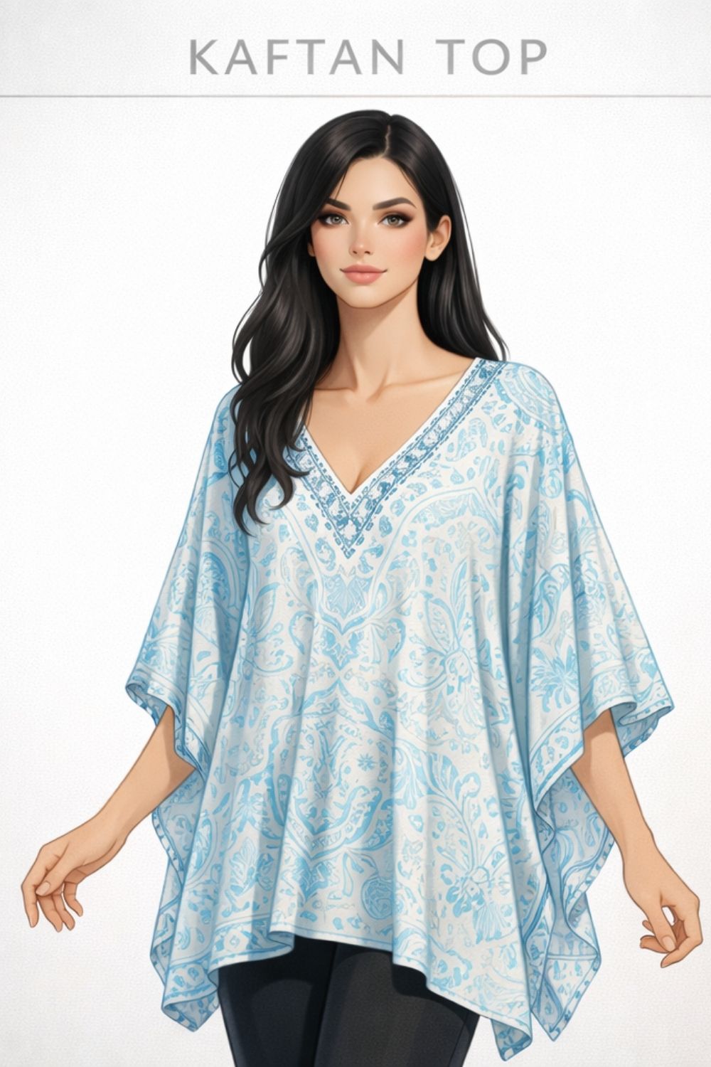 kaftan top example