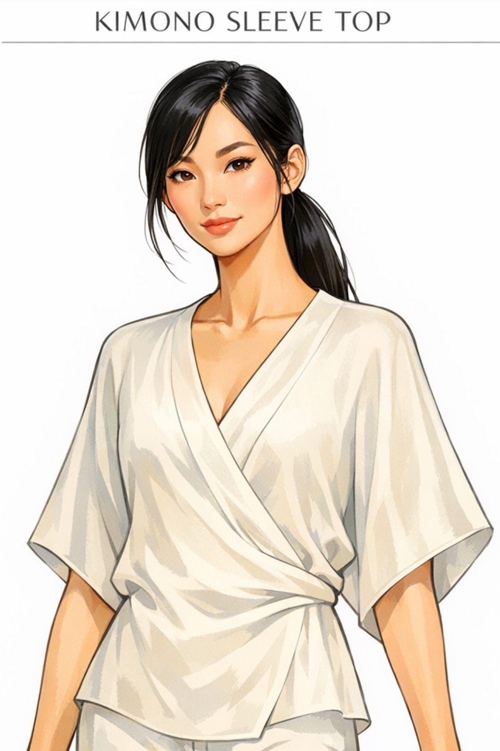 kimono sleeve top example