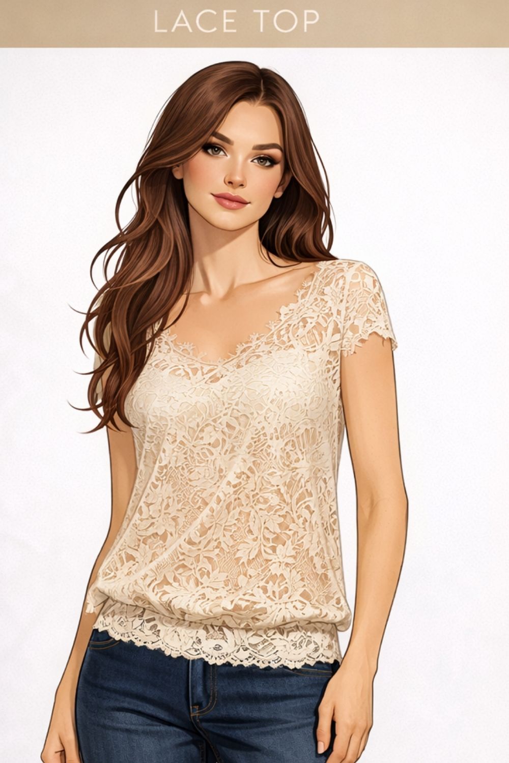 lace top example