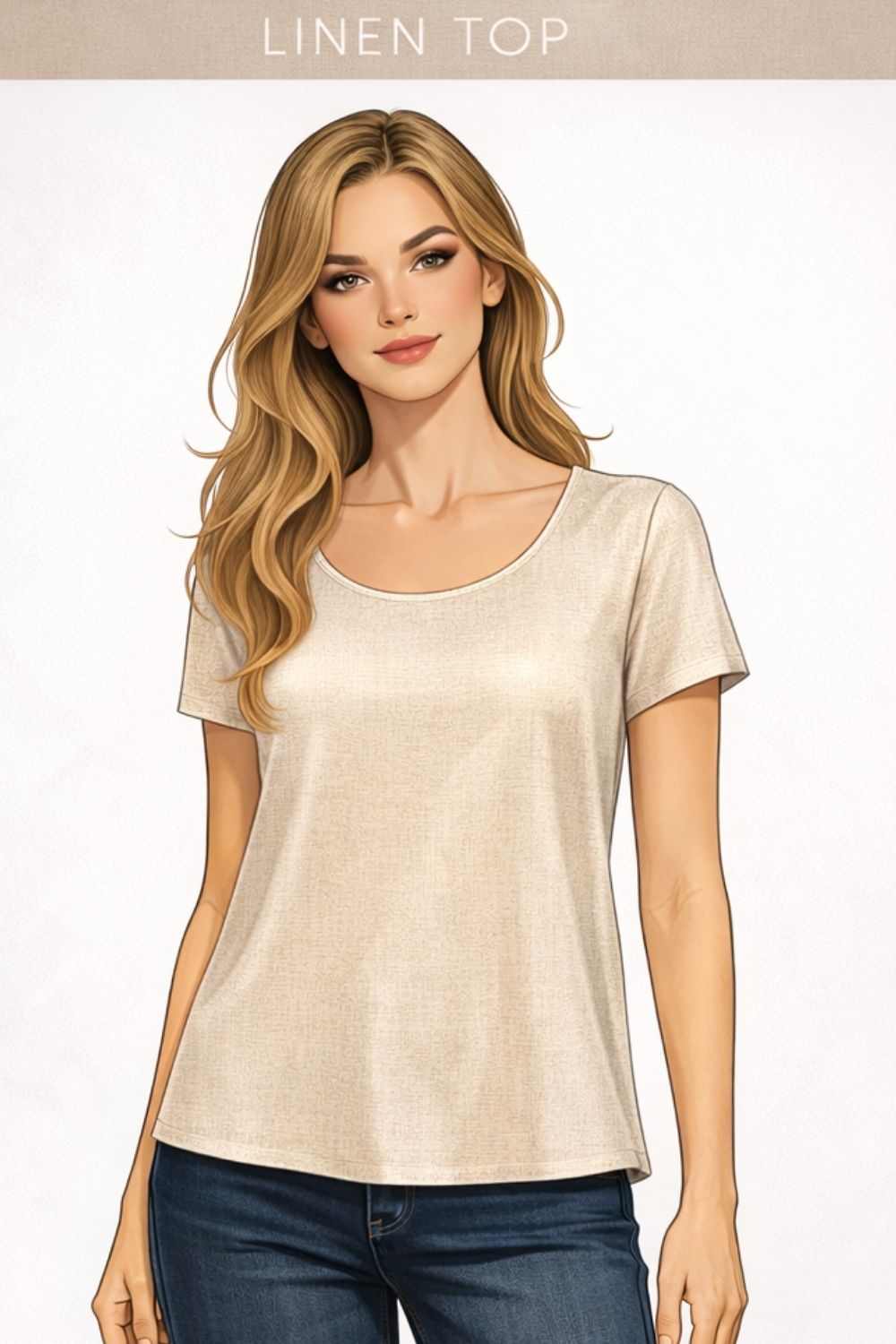 linen top example