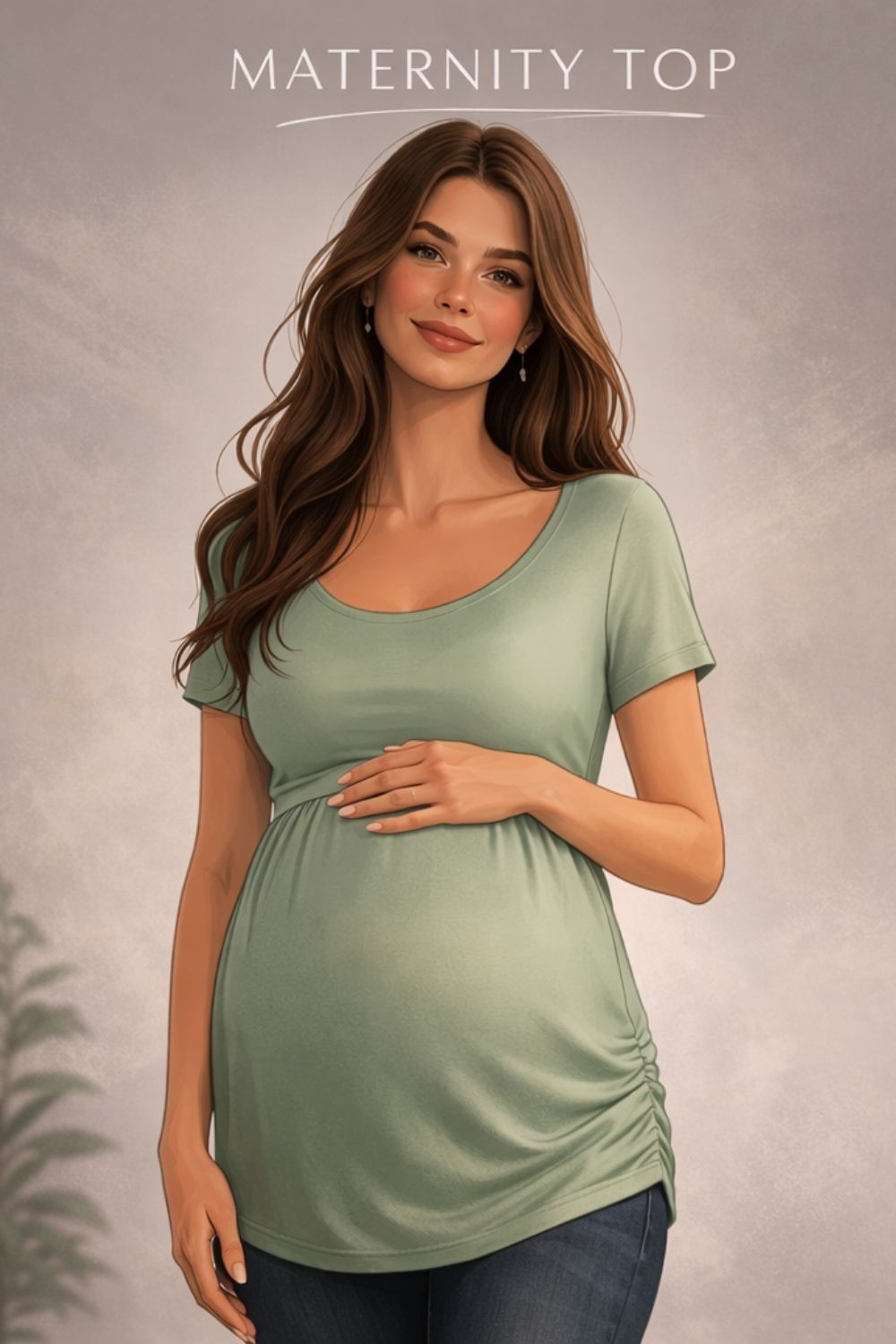 maternity top example