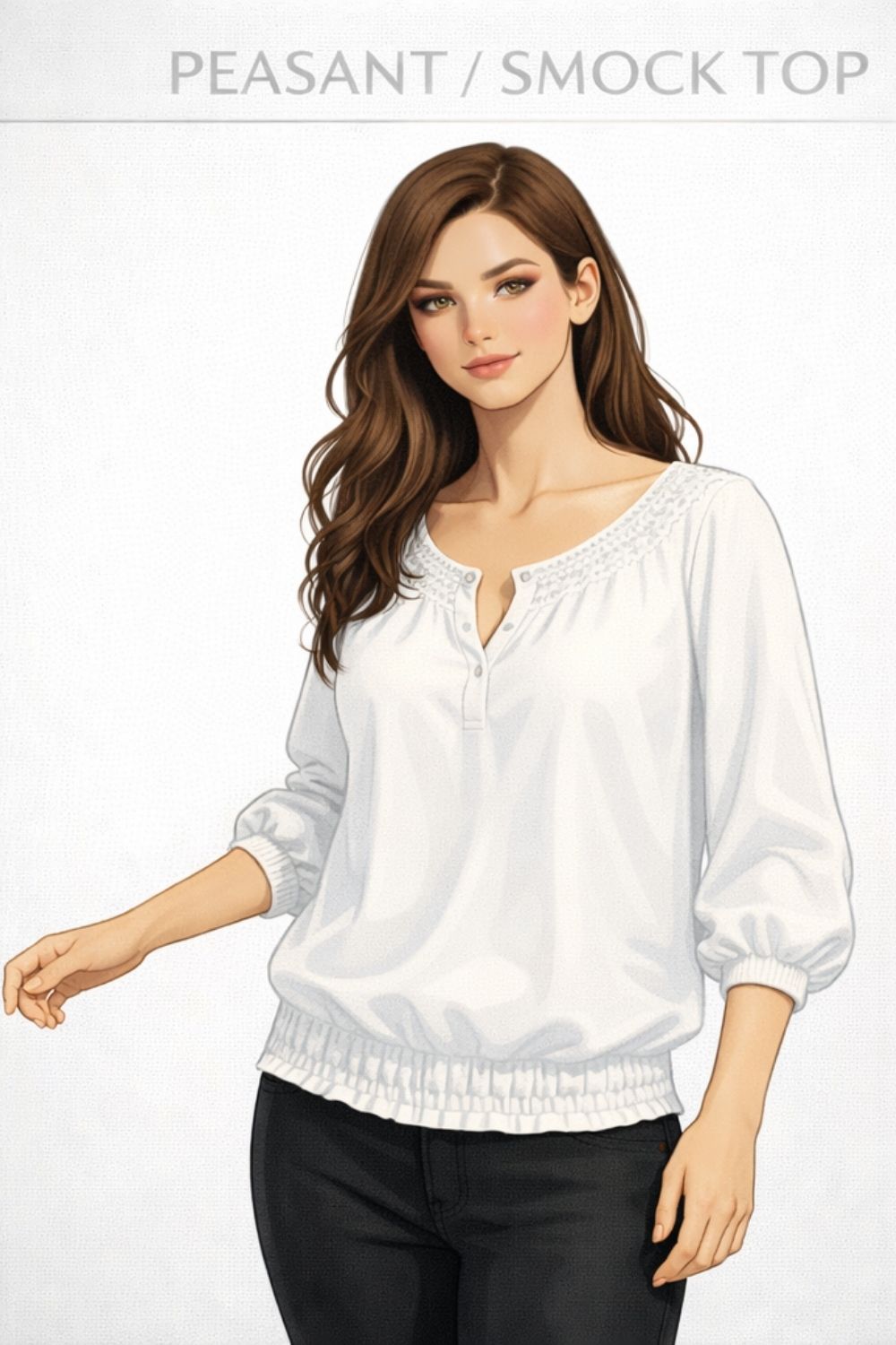 peasant or smock top example