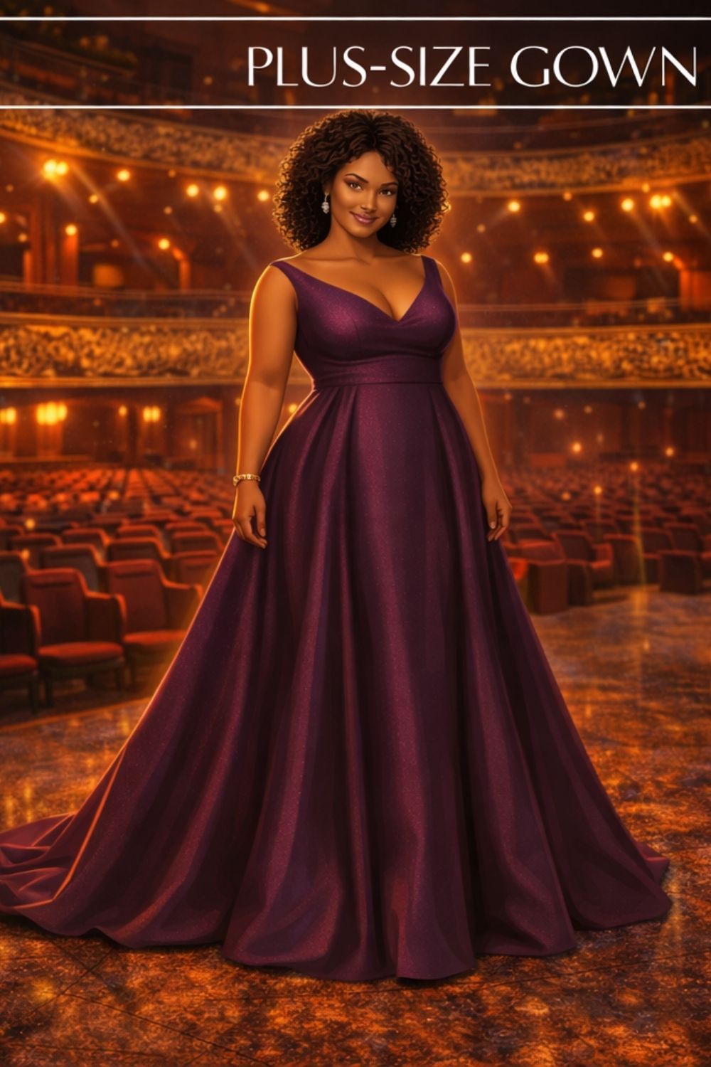 Plus-Size Gown Example