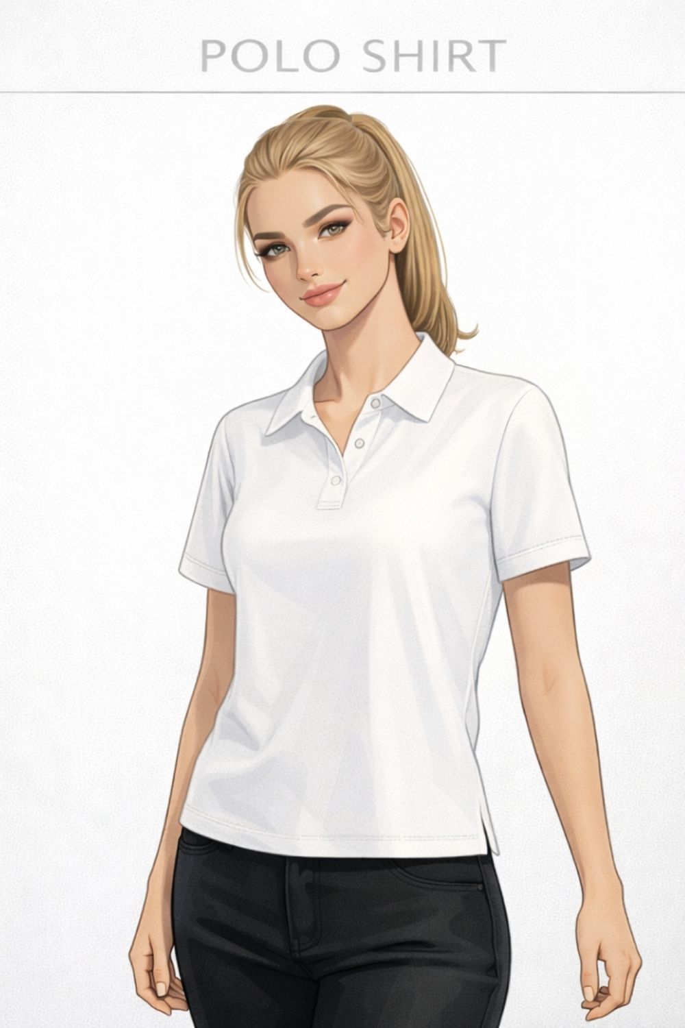 polo shirt top example