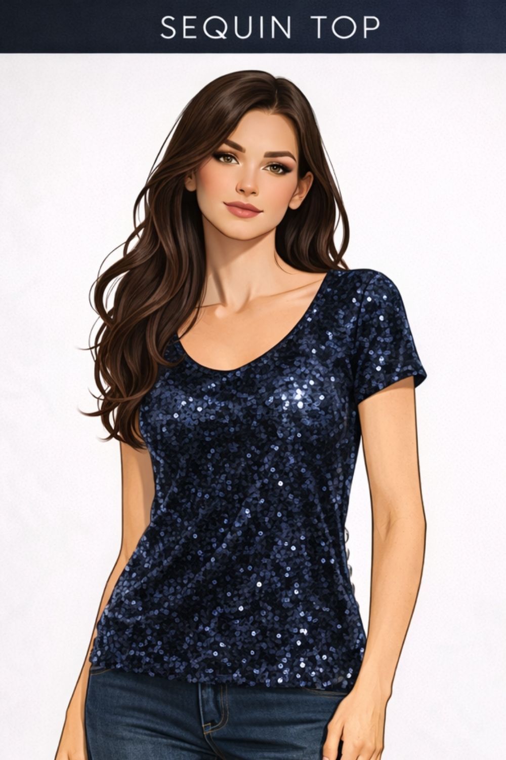 sequin top example