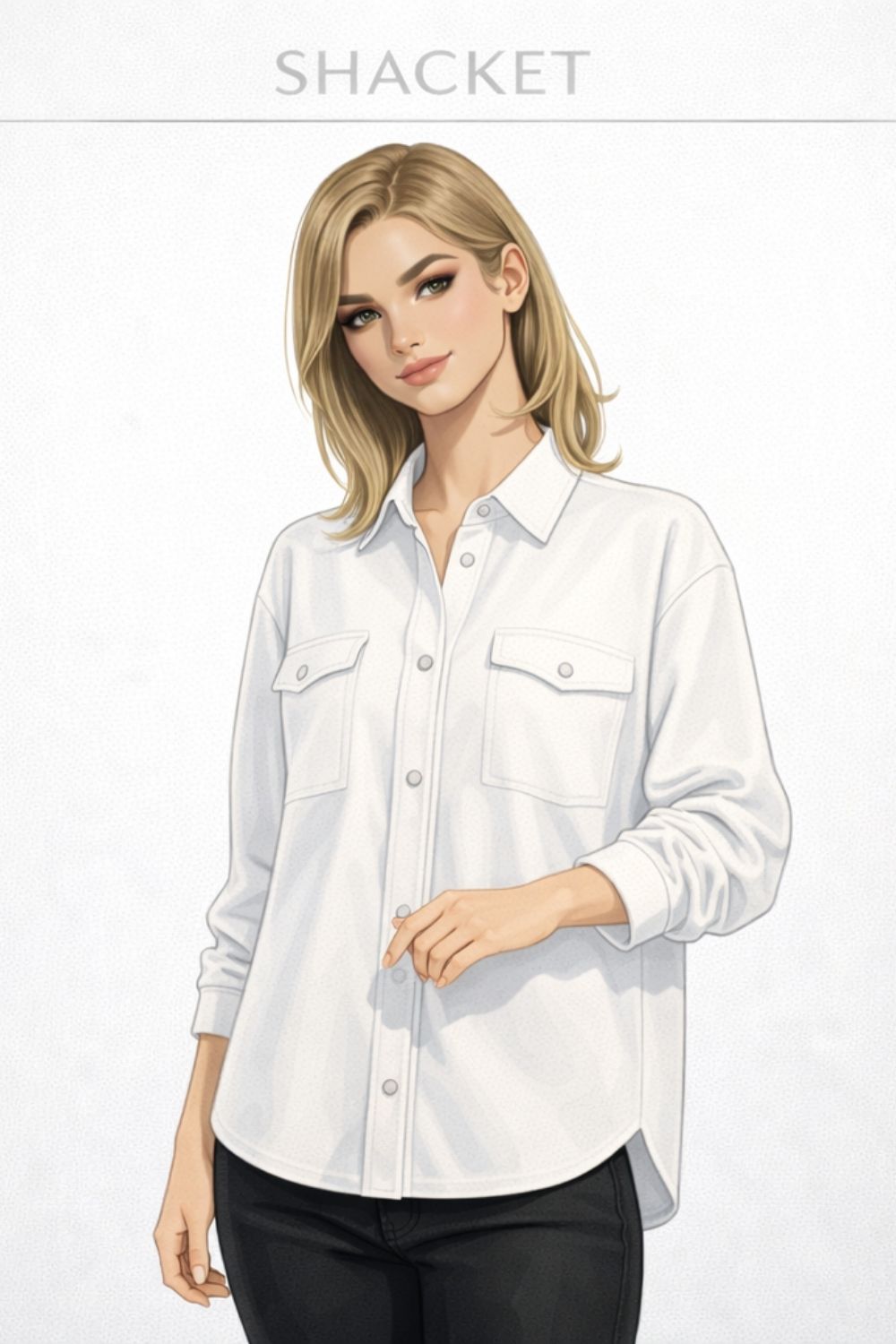 shacket top example