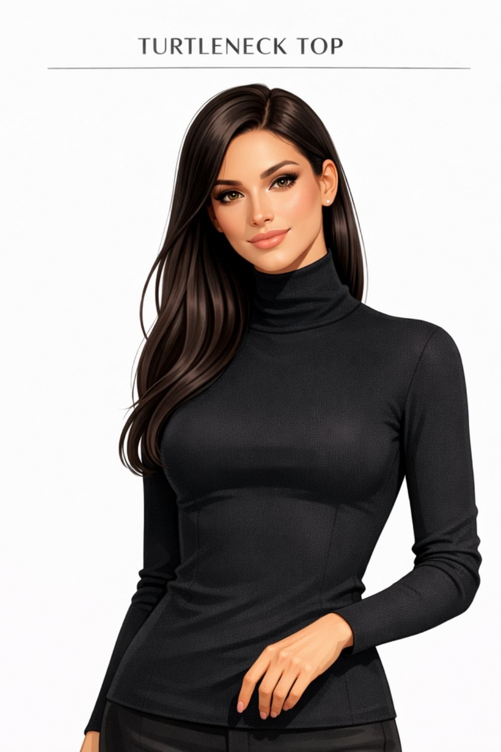 turtleneck top example
