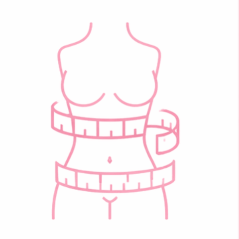 Human body silhouette icon