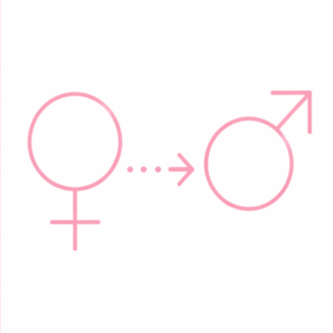 Gender size converter icon