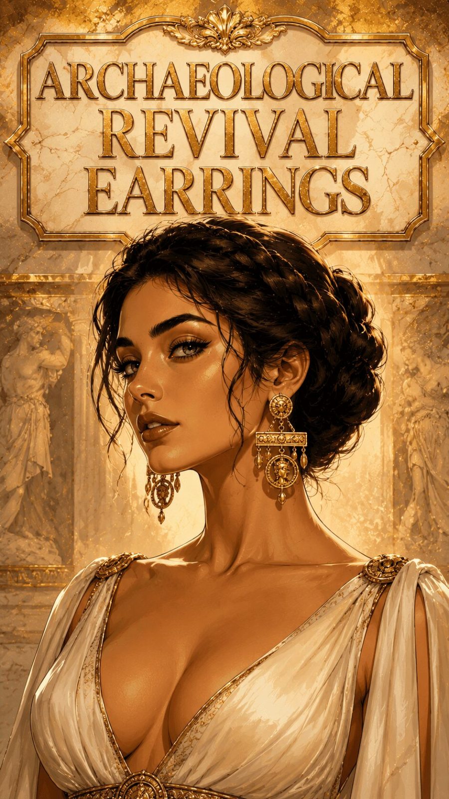Archaeological Revival Earrings