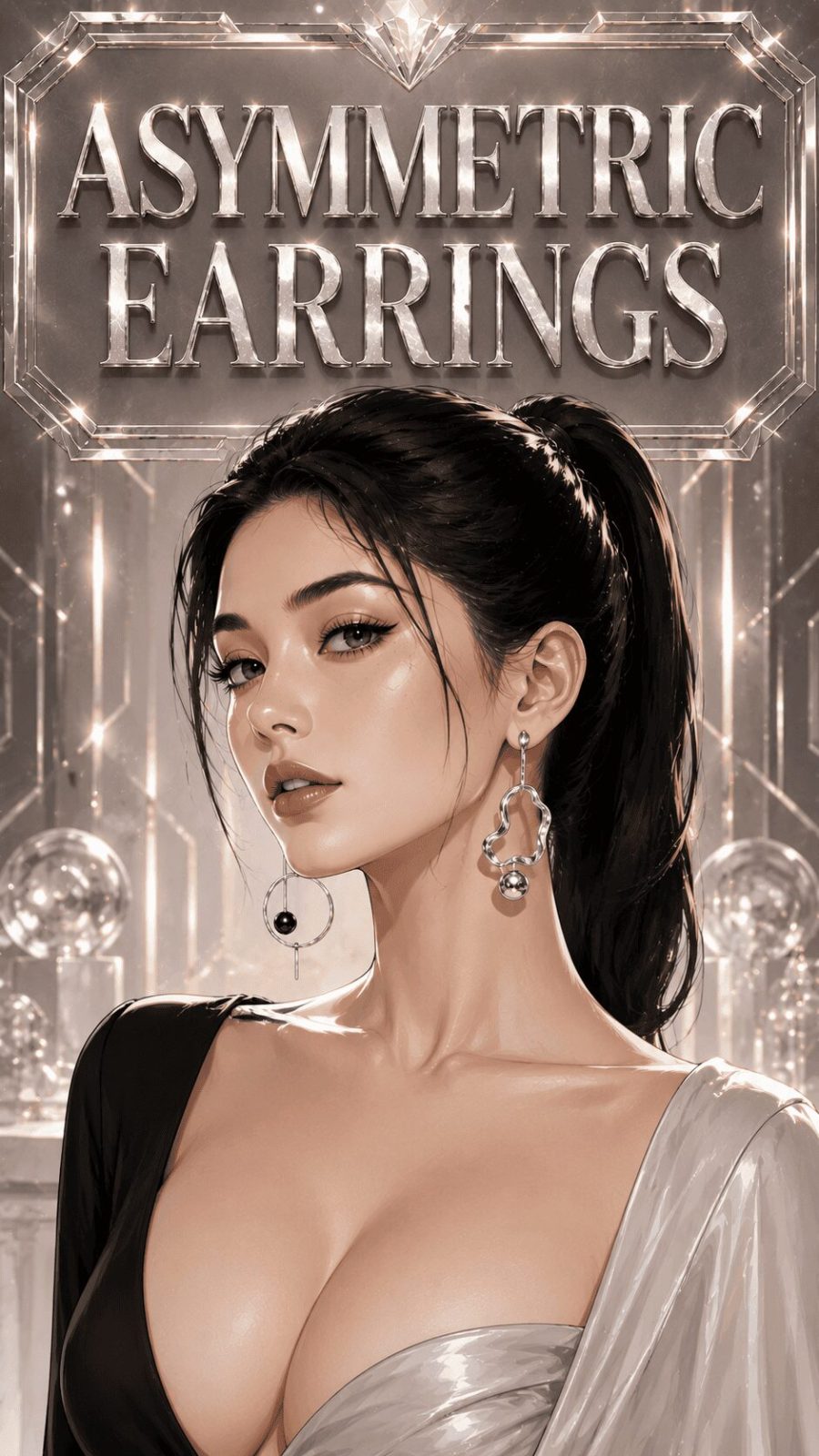 Asymmetric Earrings