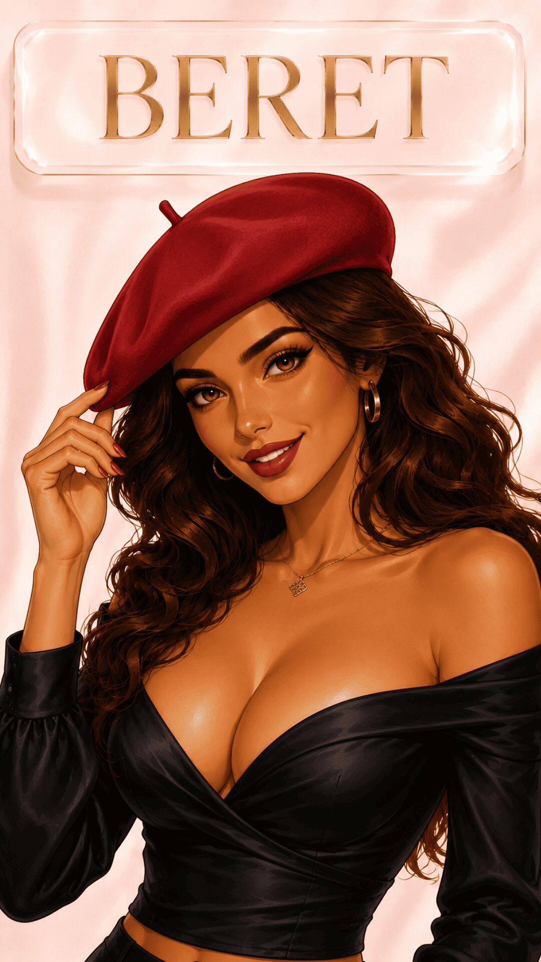 Beret hat for women