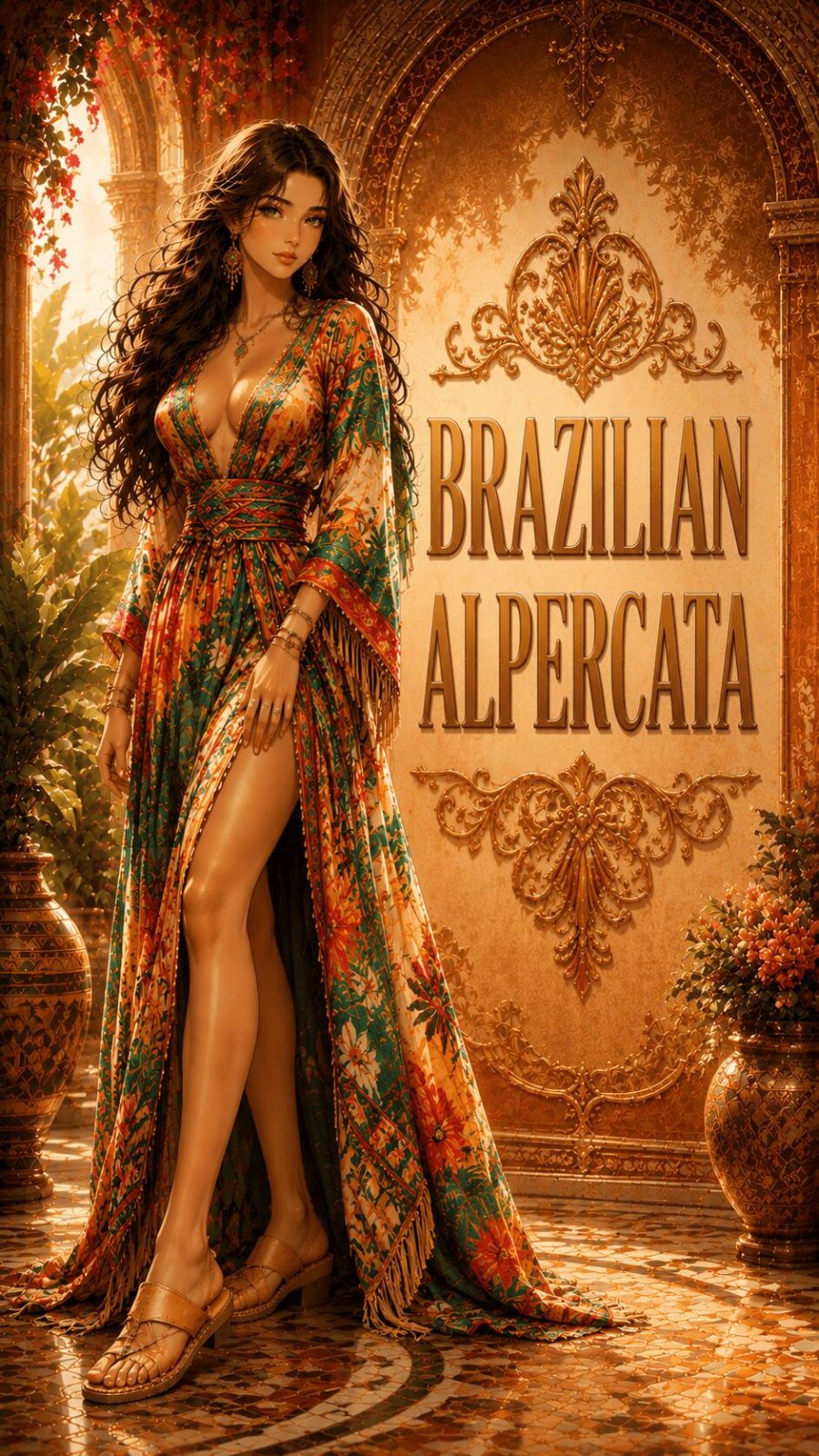 Brazilian alpercata leather sandal ethnic footwear example