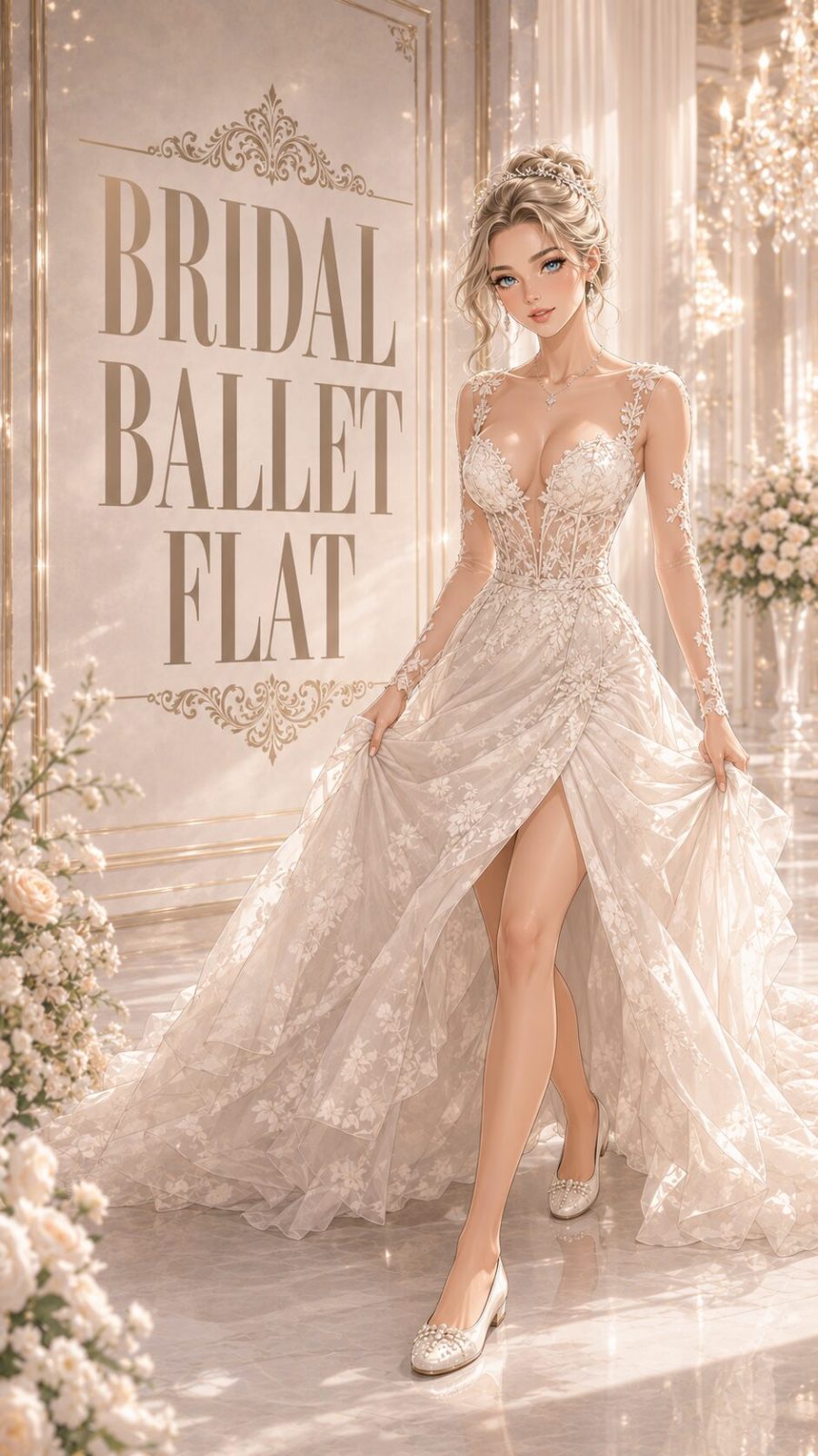 Bridal Special Occasion Ballet Flat