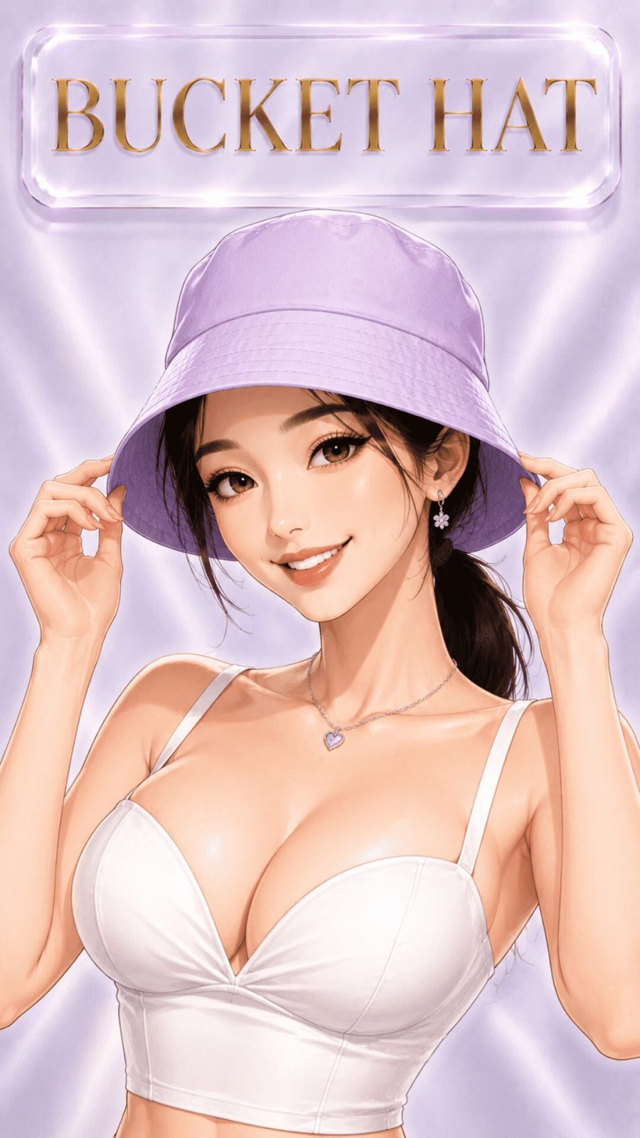 Bucket hat for women