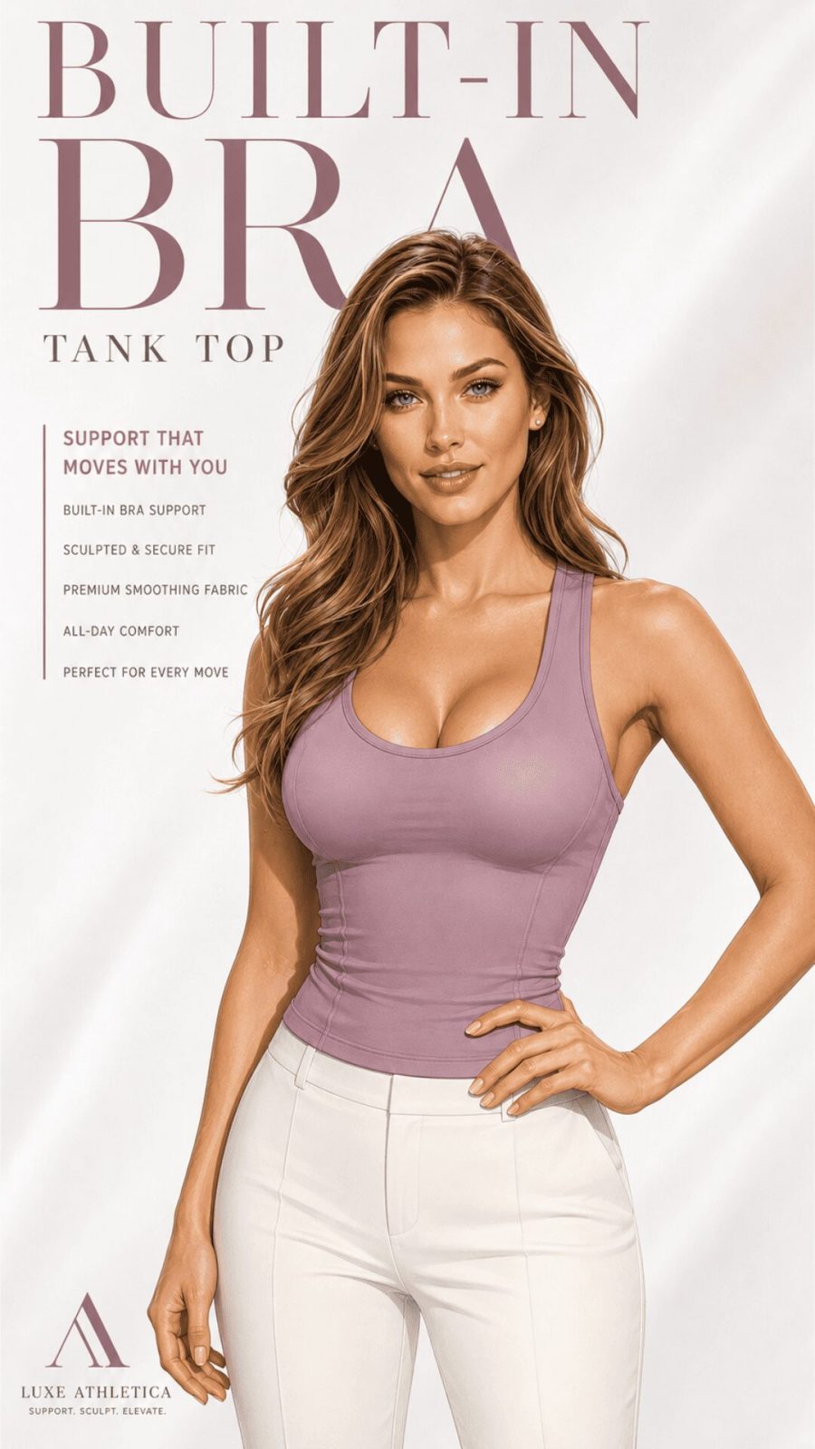 Built-In Bra Tank Top