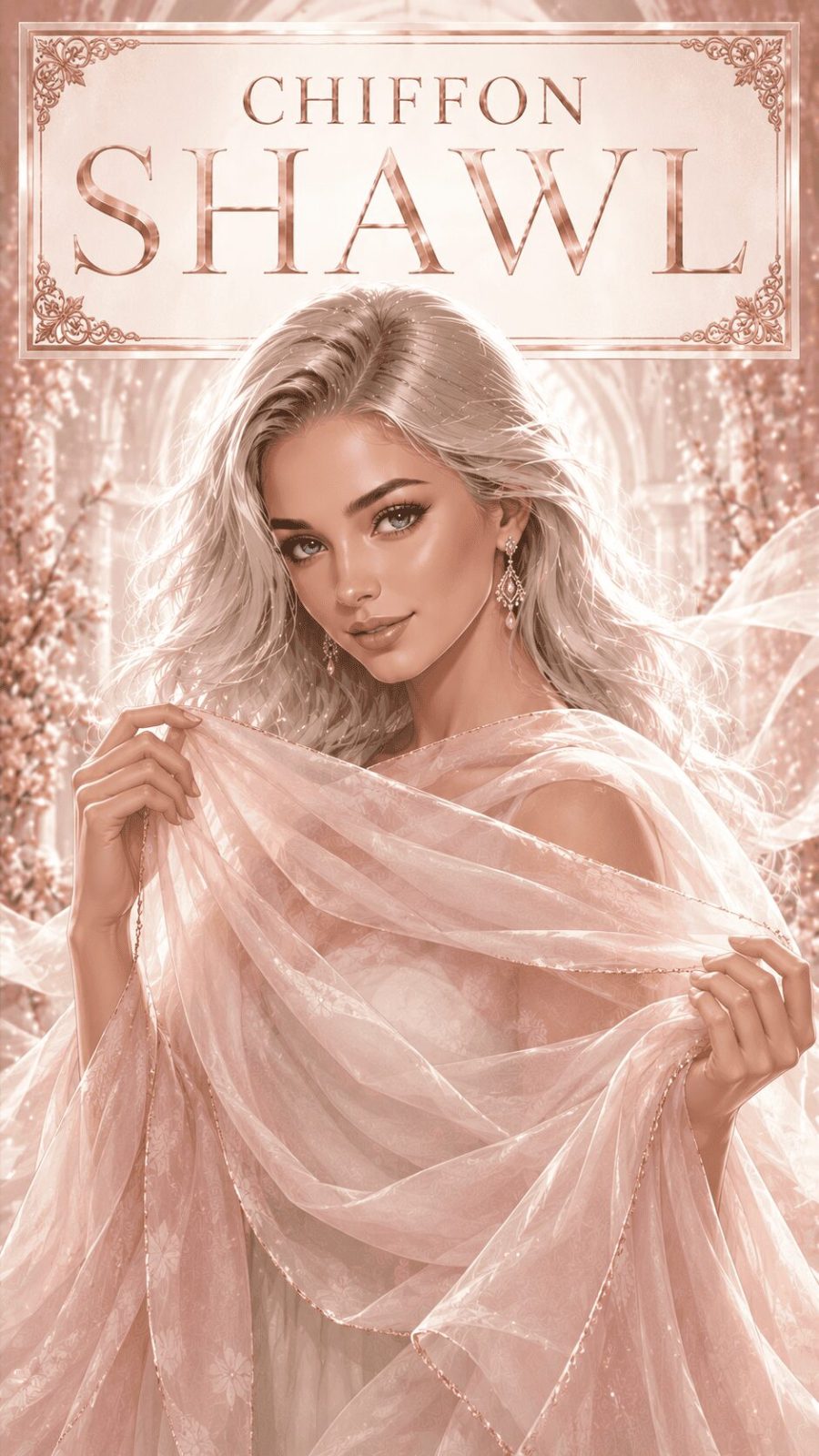 chiffon shawl example