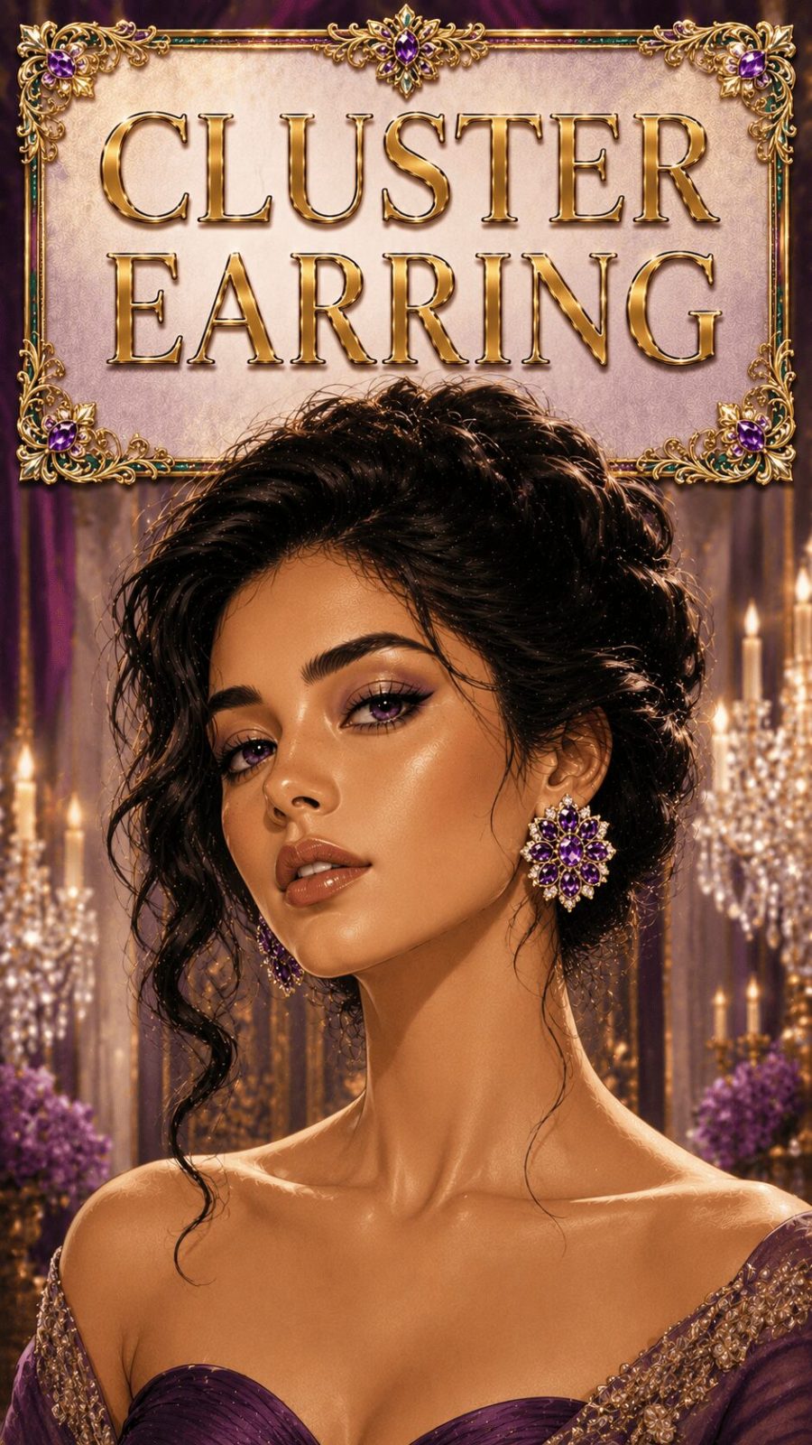 Cluster Earring Example