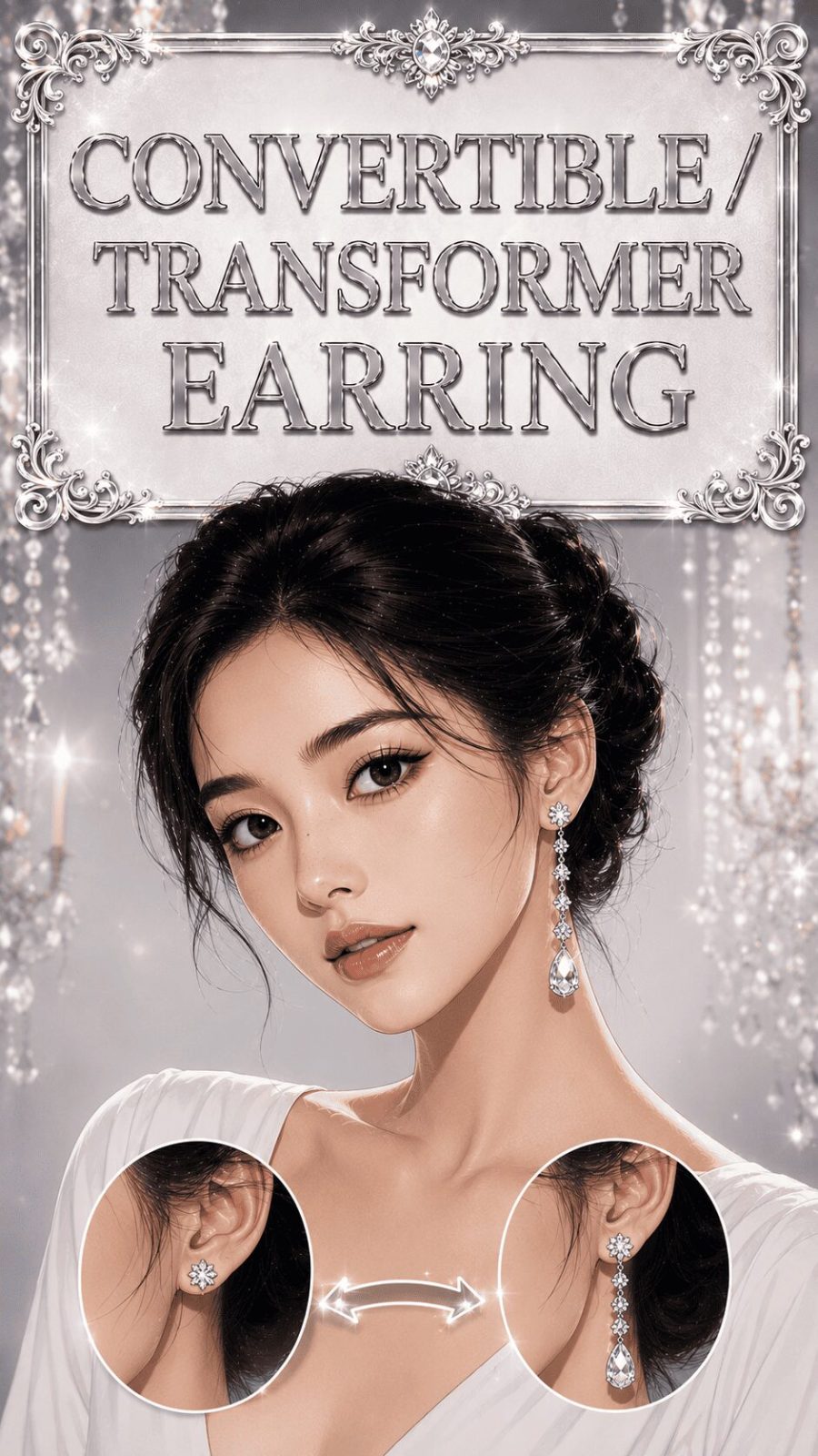 Convertible Transformer Earring Example