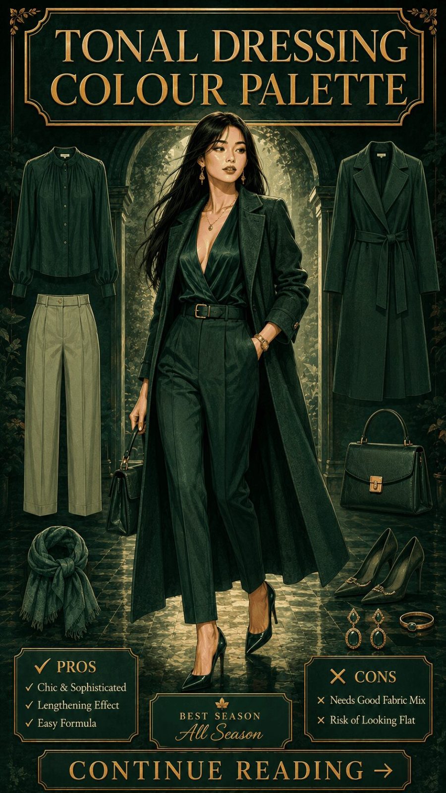 Earth Tone Color Palette Women's Clothing