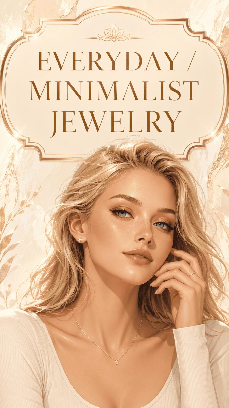 Everyday Minimalist Jewelry Example