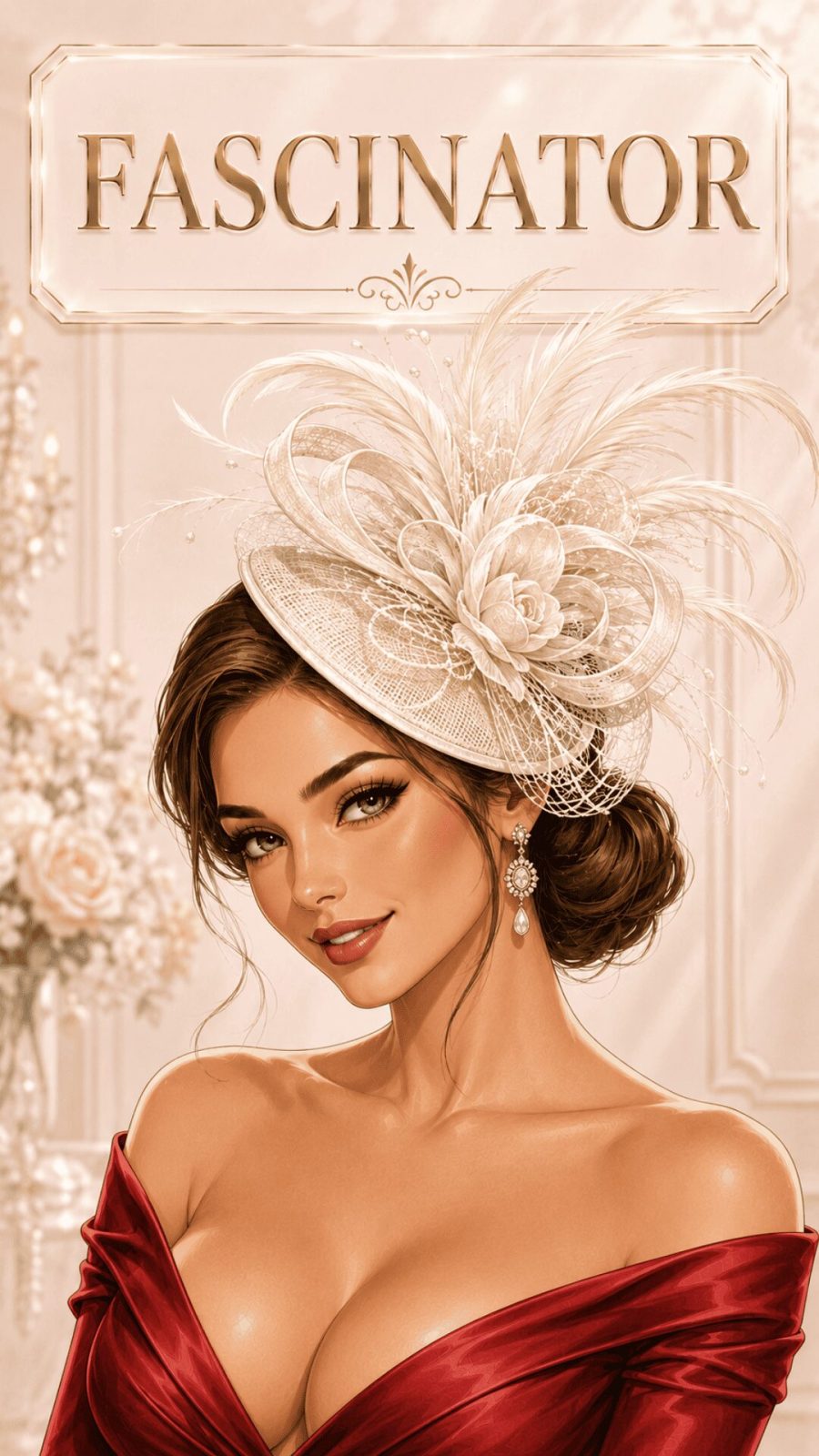 Fascinator hat for women