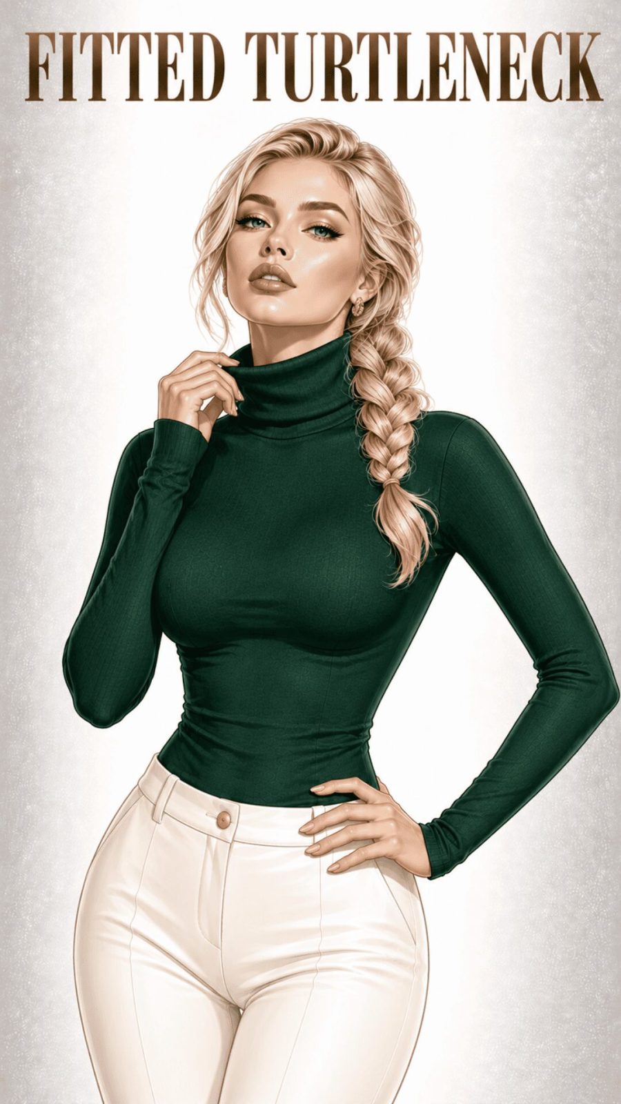 Fitted Turtleneck