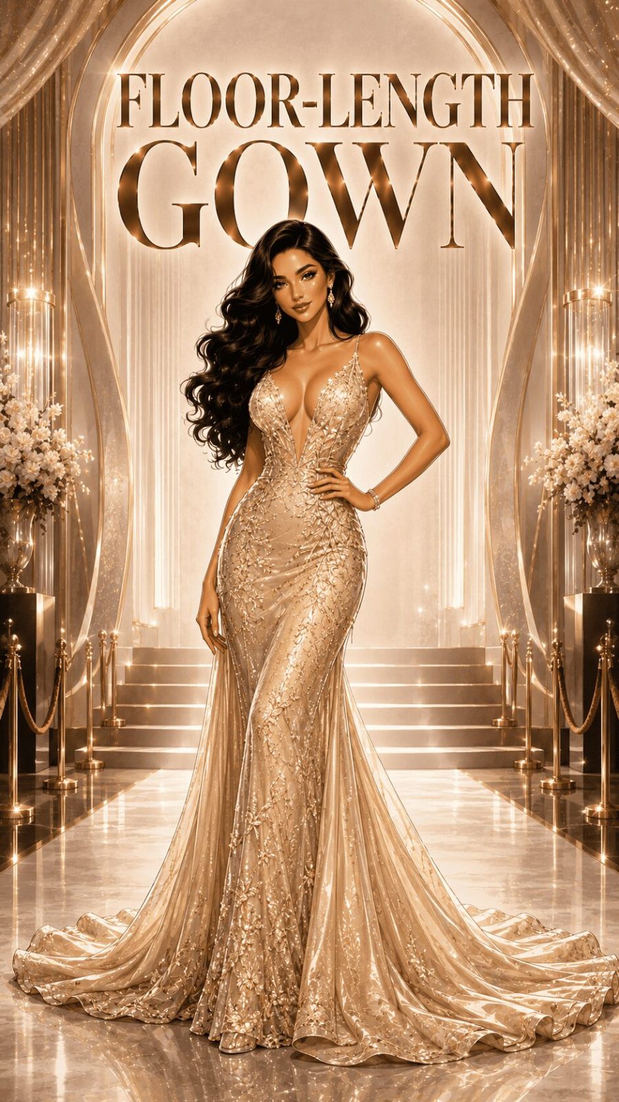 Floor-Length Gown Example