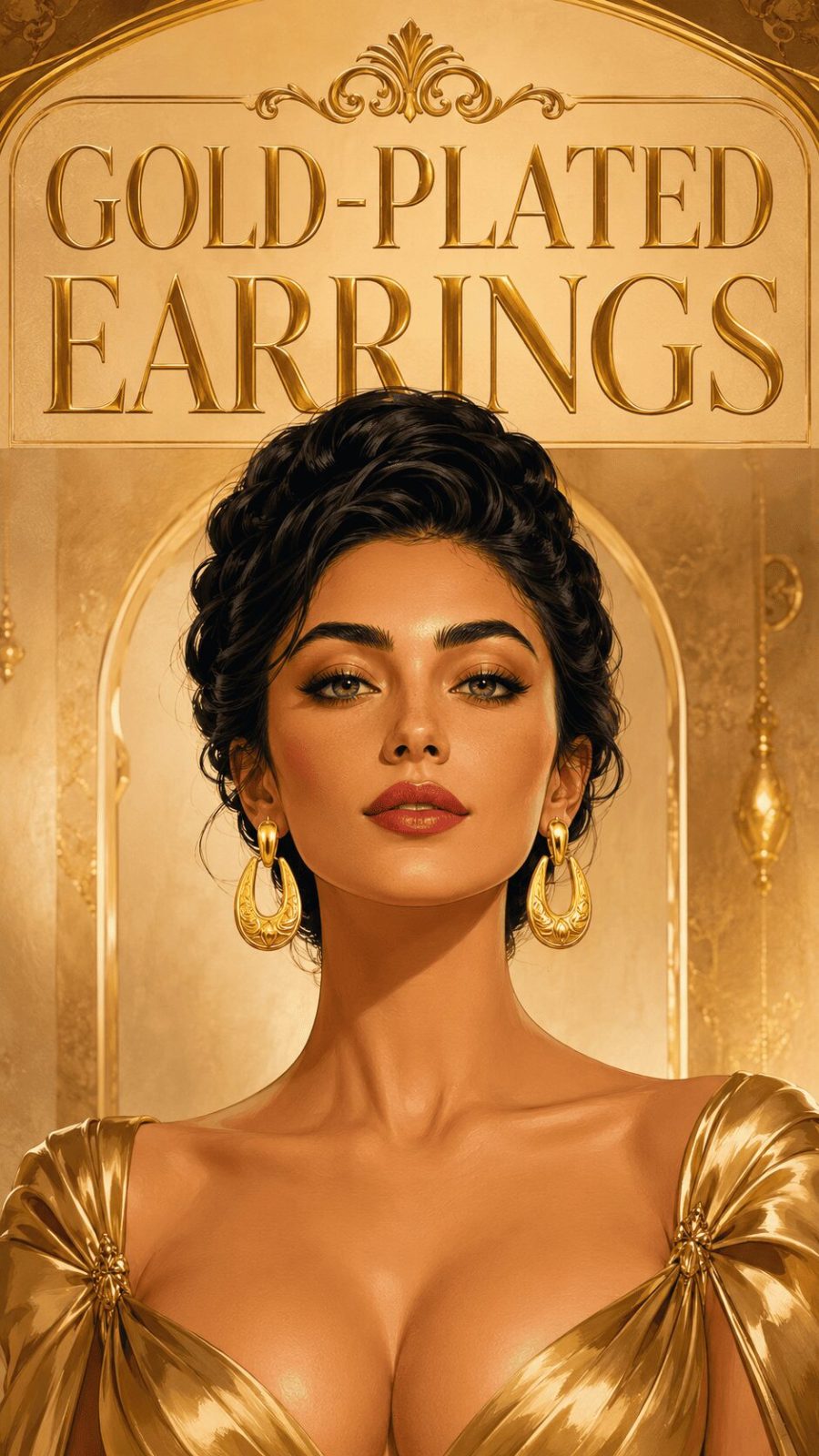 Gold Plated Earrings