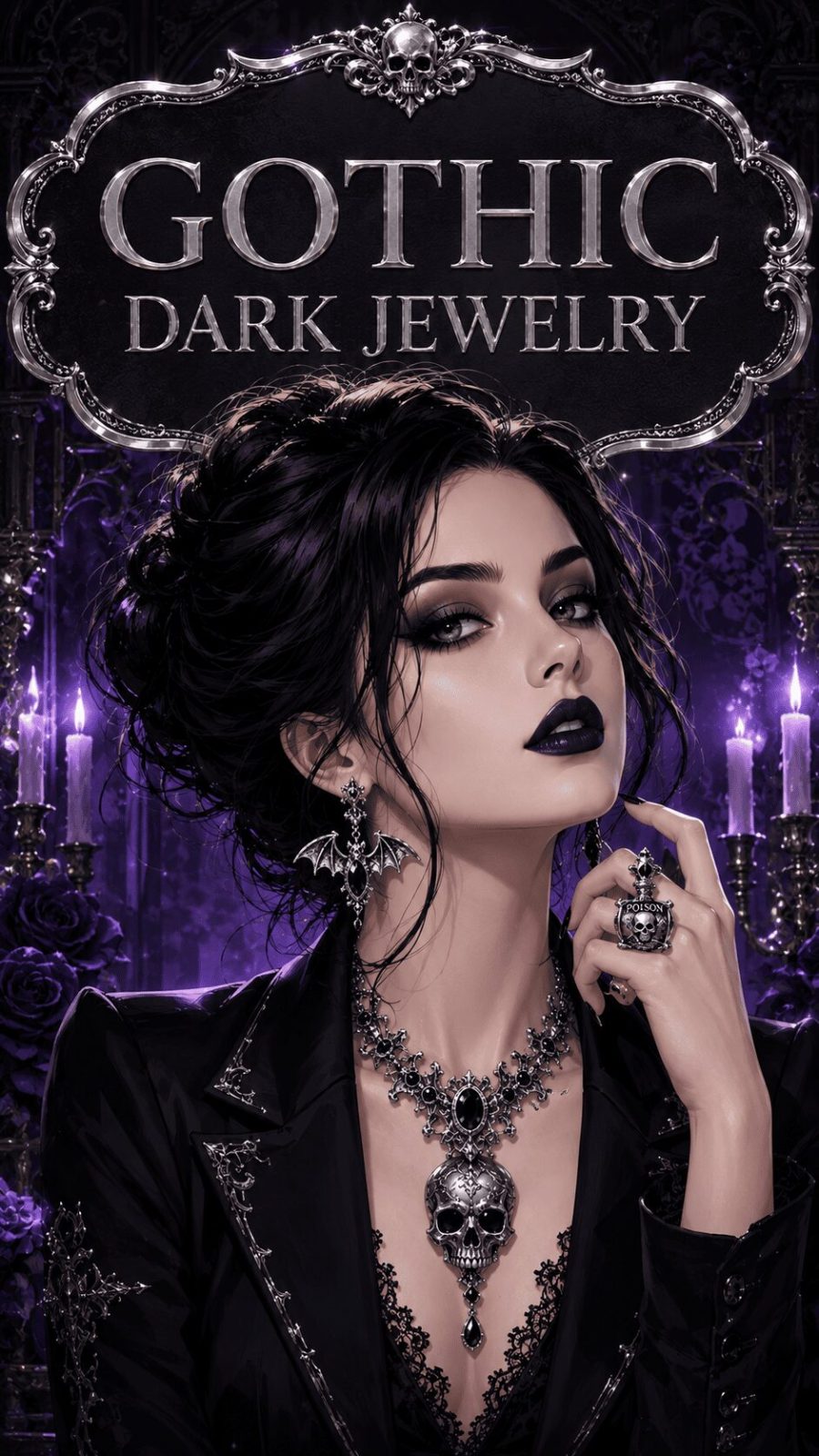 Gothic Dark Jewelry Example