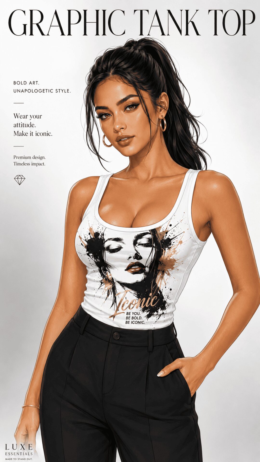Graphic Tank Top