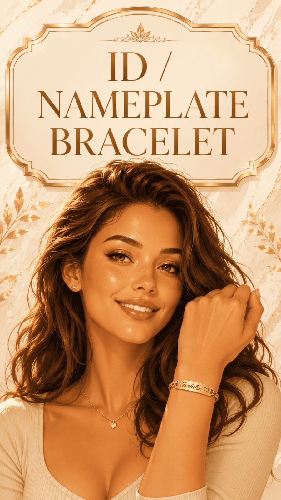 ID Nameplate Bracelet Example