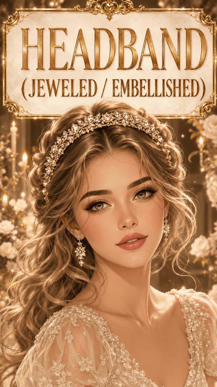 Jeweled Headband Example