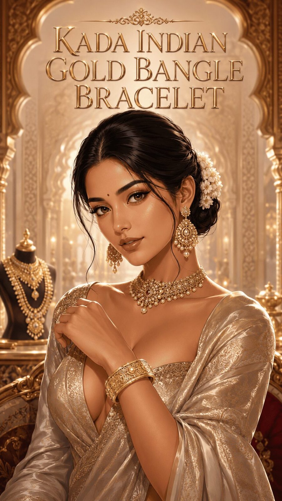 kada indian gold bangle example