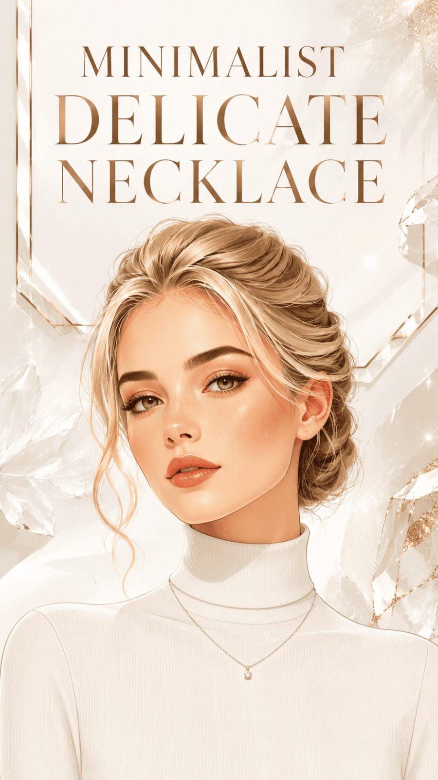Minimalist Delicate Necklace Example