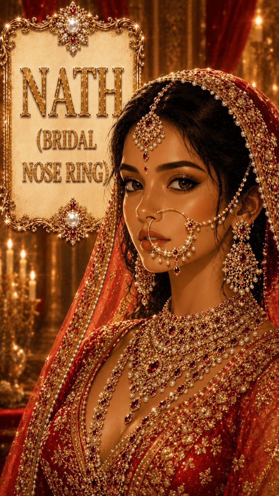 Nath Bridal Nose Ring Example