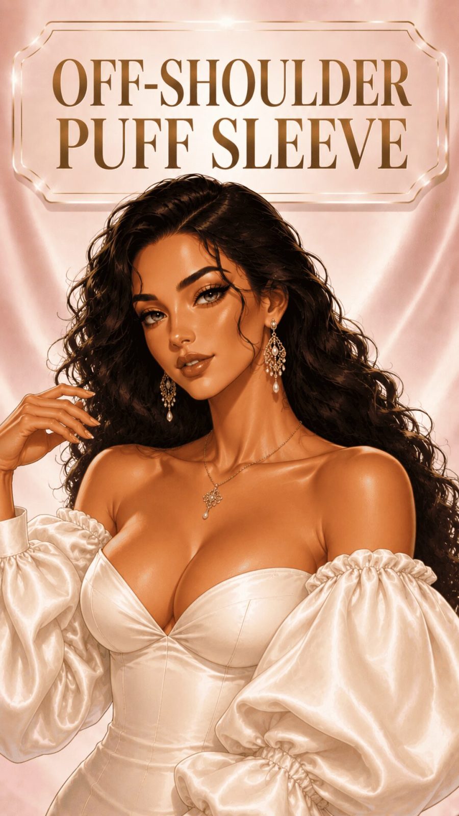 Off-Shoulder Puff Sleeve