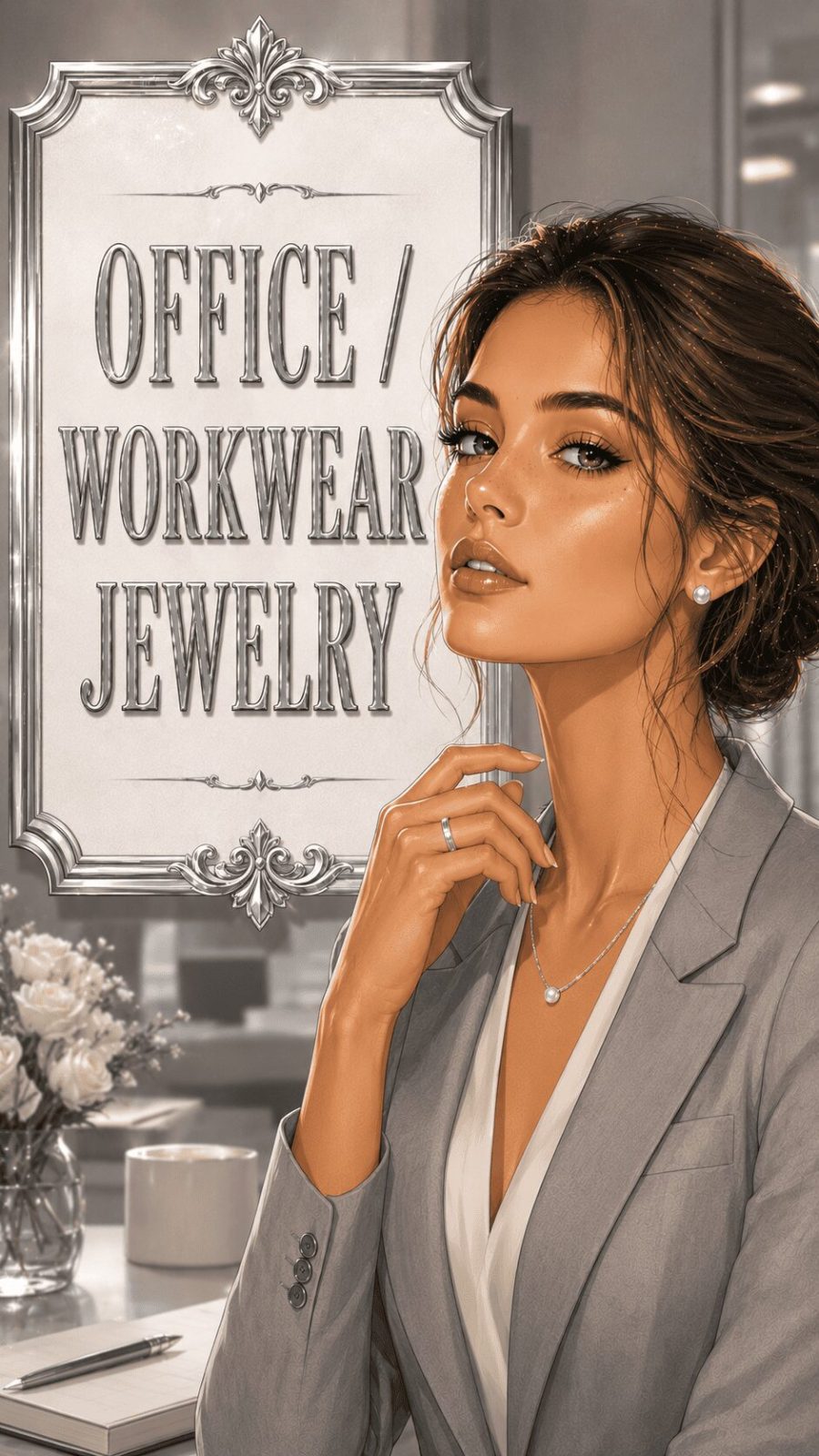 Office Workwear Jewelry Example
