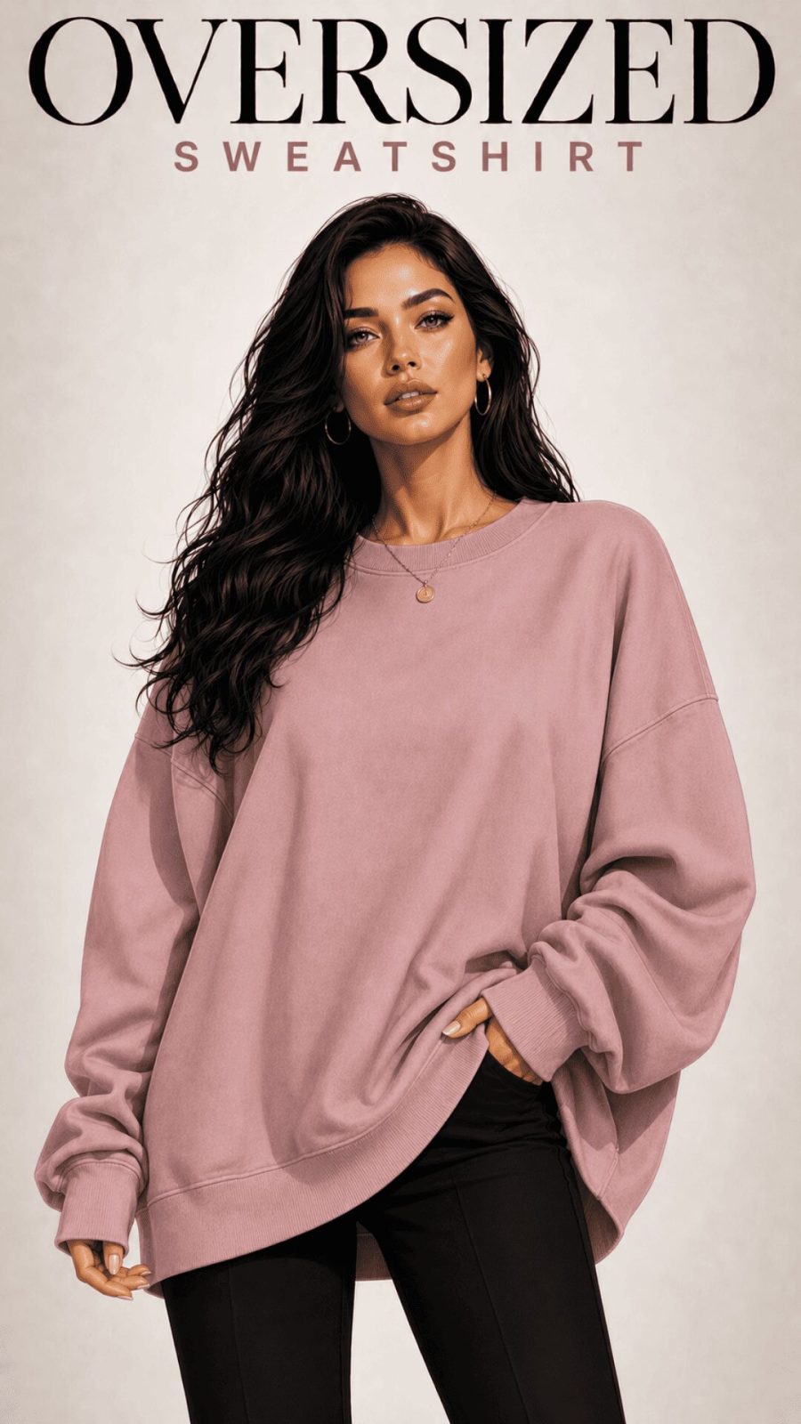 Oversized Sweatshirt for women