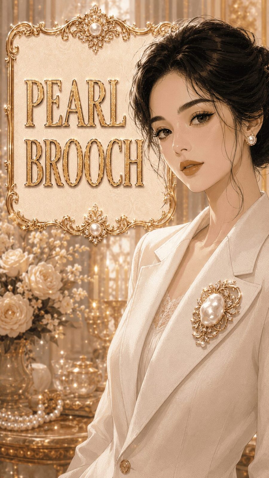 Pearl Brooch Example