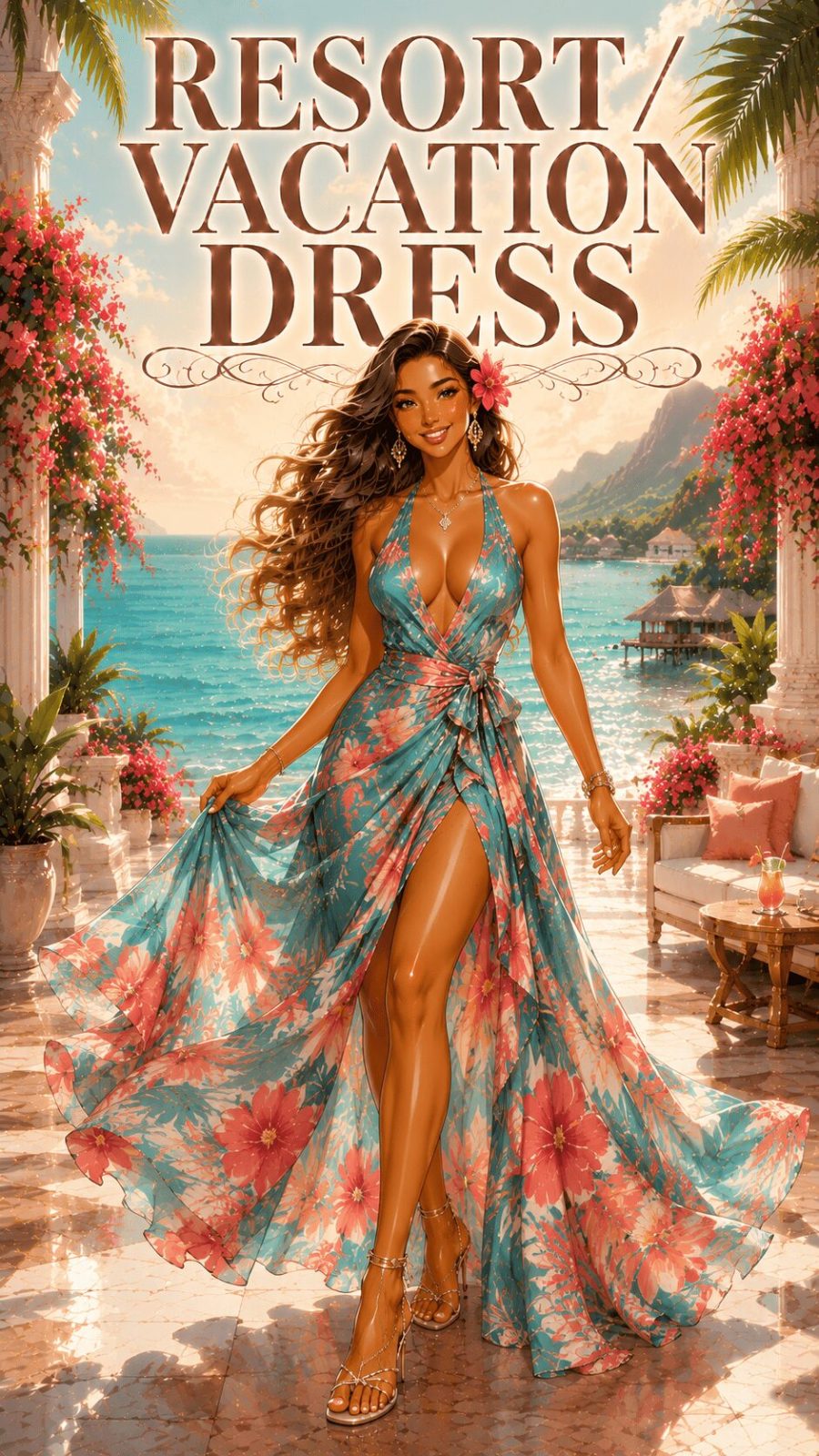 Resort Vacation Dress Example