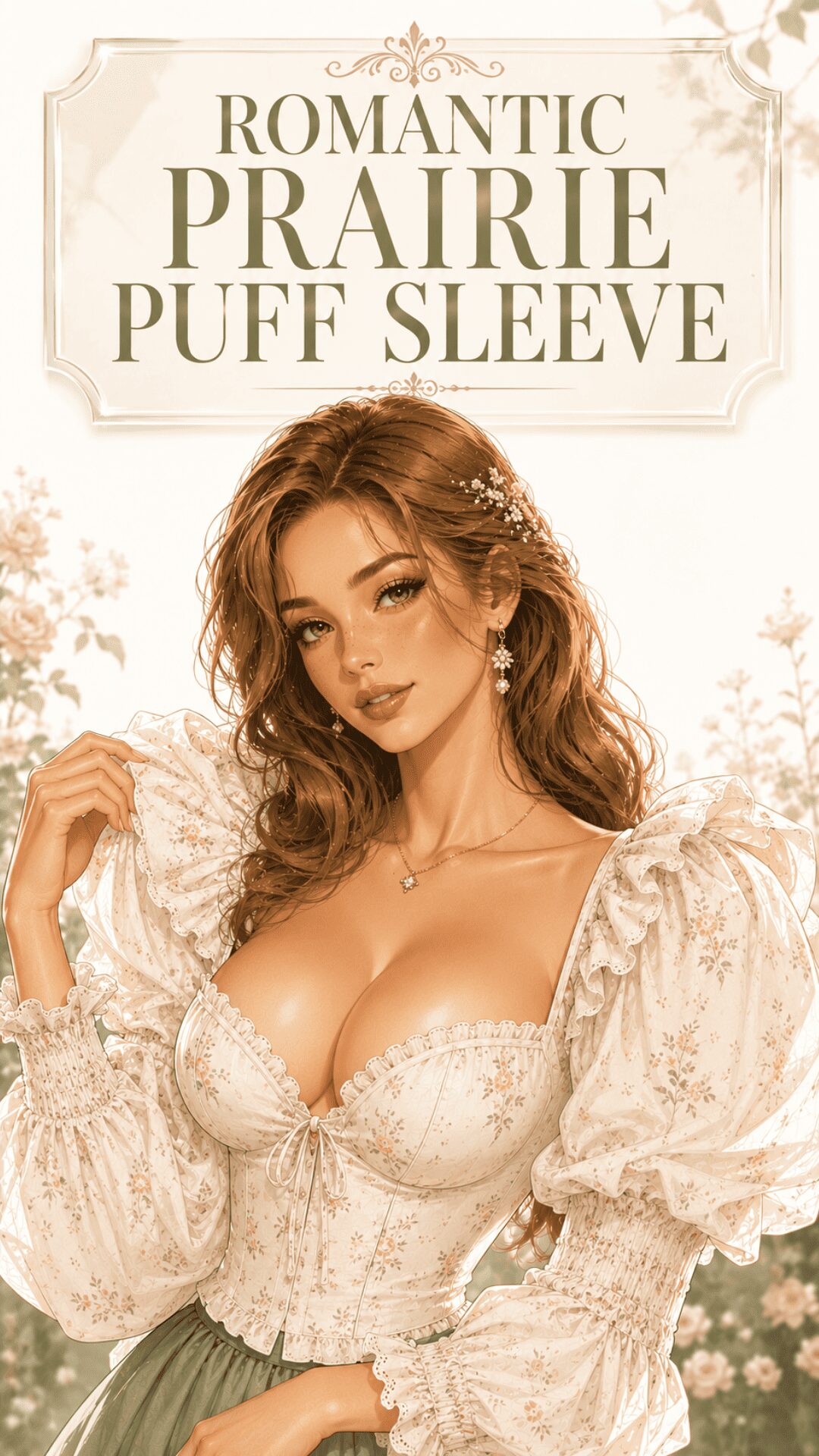 Romantic Prairie Puff Sleeve
