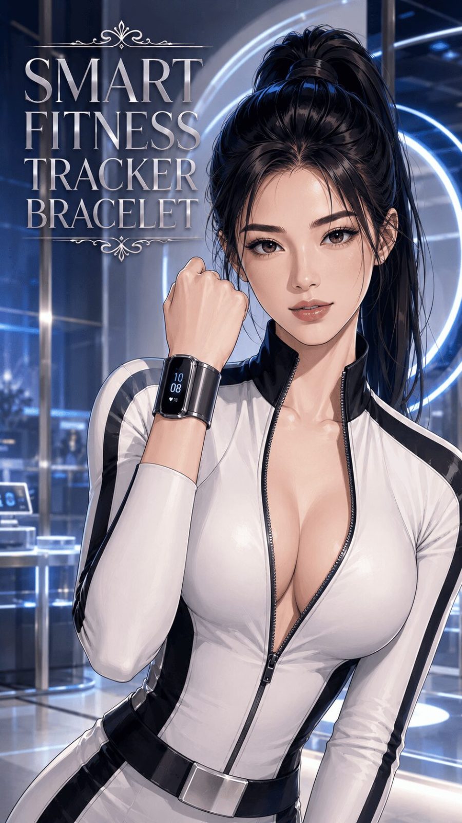 smart fitness tracker bracelet example